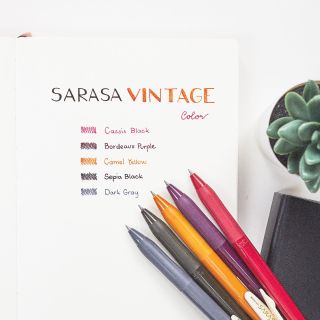 ✍🏻 Nechte se okouzlit barvami Sarasa Vintage 🎨🖍️
