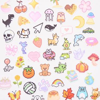 ✨Pro samolepkové maniaky jsme přidali spoustu nových vzorů 💕🐻🌵🌻
